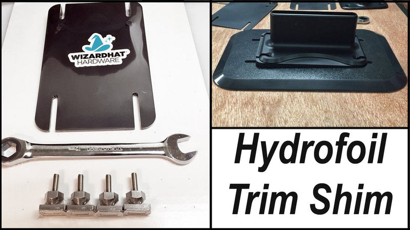 TrimShim Stack-able Hydrofoil Shim System