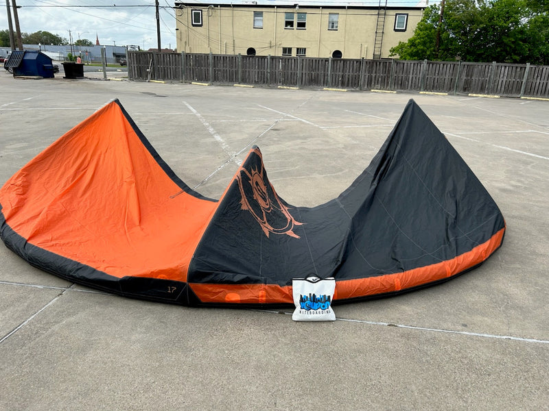 Used Slingshot Machine 17m light wind kite