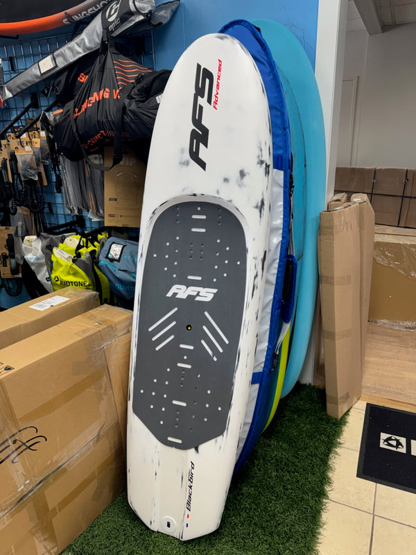 AFS Blackbird Mid Length Wing Foil Board 6'2" 90L - white color