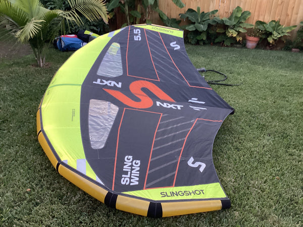 used 2025 Slingshot SlingWing NXT 5.5m aluula wing