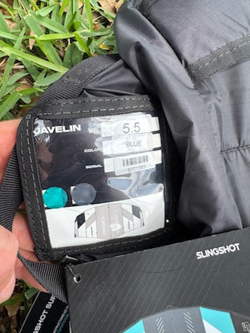 Used Slingshot Javelin 5.5m with boom
