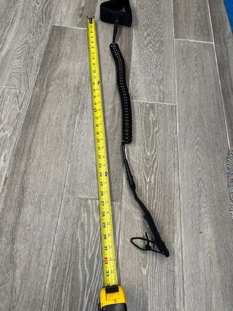 Ankle Board Leash 8' Long Coil