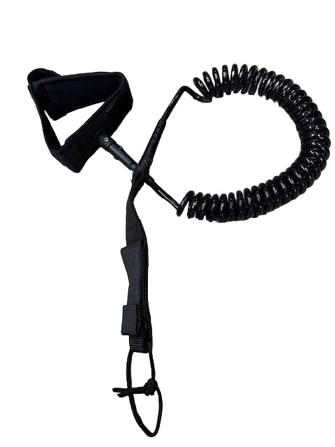 Ankle Board Leash 8' Long Coil
