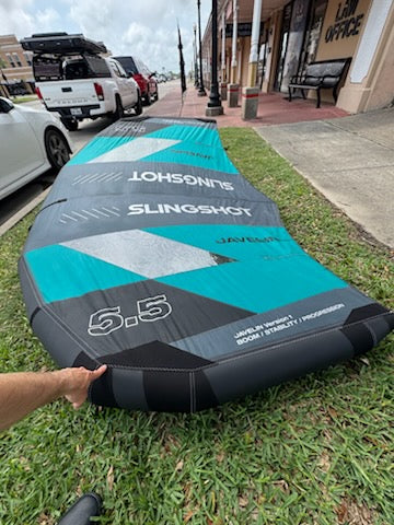 Used Slingshot Javelin 5.5m with boom