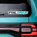 Foil Drive Bumper Sticker (3 Pack)