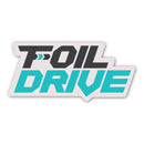 Foil Drive Large Stacked Logo Sticker