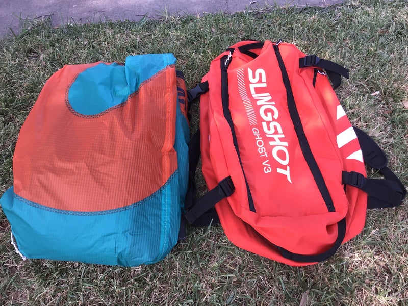 Used Slingshot Ghost V3 12m Blue Kite Only