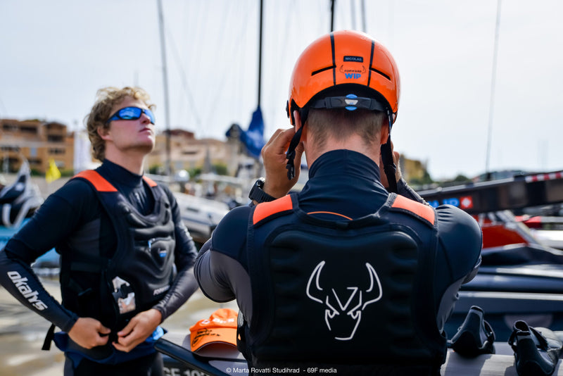 X-Over Water Helmet - Wing Foil / Wake Foil / Kite Board / Sailing - WIP Water Protection