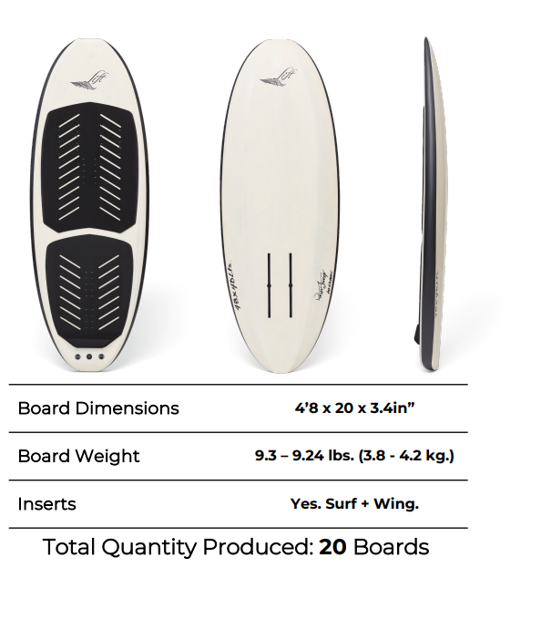 2024 Lift 4'8" 40L Surf Foil Board - New Shape