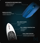 AFS Blackbird Mid-Length Infinity x Foil Drive Trench Board