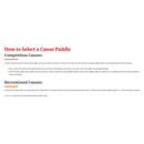 ZRE Power Surge Pro Carbon Fiber Canoe Paddle