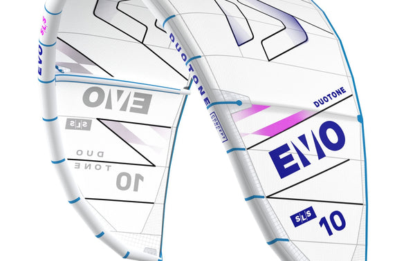 2025 Duotone Evo SLS Concept Blue Kiteboarding Kite