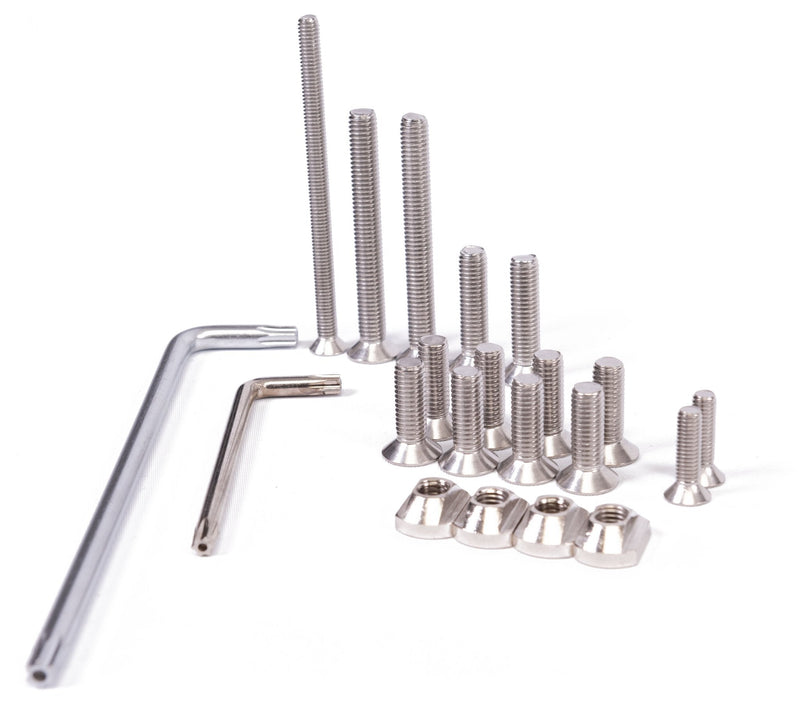Axis Stainless Steel Hardware, Tool, and T-nut Kit
