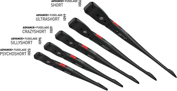 Black Psychoshort Advance+ Fuselage (520mm)