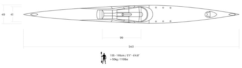 Nordic Kayak Squall Surfski
