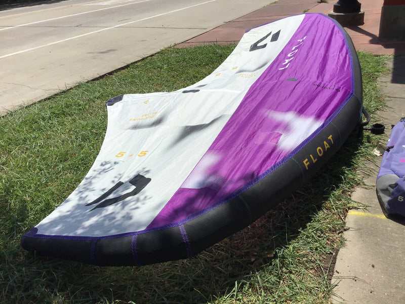 Used 2025 Duotone Float 5.5m Wing with boom & wrist leash