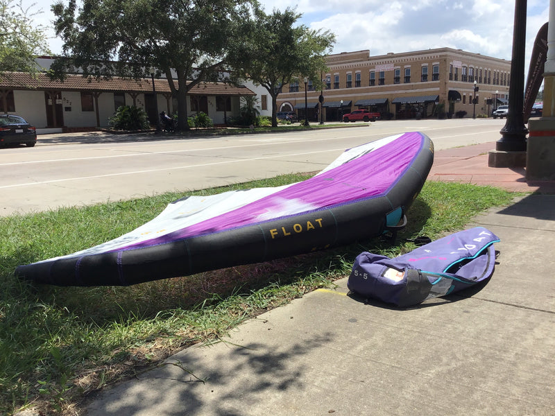 Used 2025 Duotone Float 5.5m Wing with boom & wrist leash
