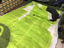 Used 2017 Flysurfer speed5 18m green ram air kite foil kite