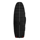 Mystic Black Saga Surf XL Boardbag with Wheels