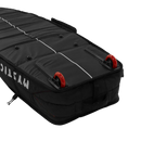 Mystic Black Saga Surf XL Boardbag with Wheels