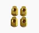 DTF - Foil Spare TrackNut Brass QM 4pcs M8