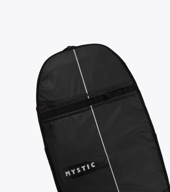 Mystic Saga Foil Boardbag with XL Wheels - Black
