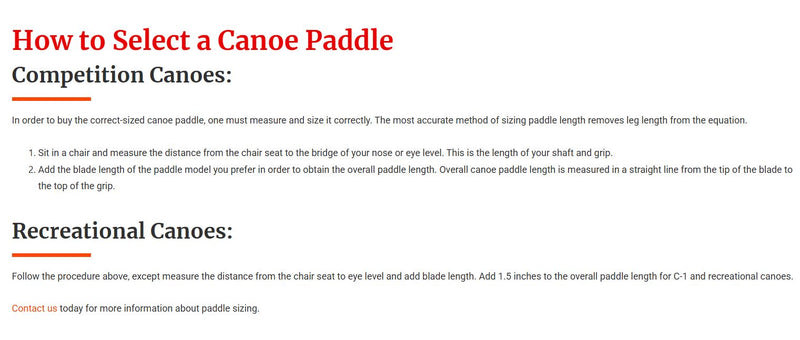 Power Surge Light Outrigger Canoe Paddle