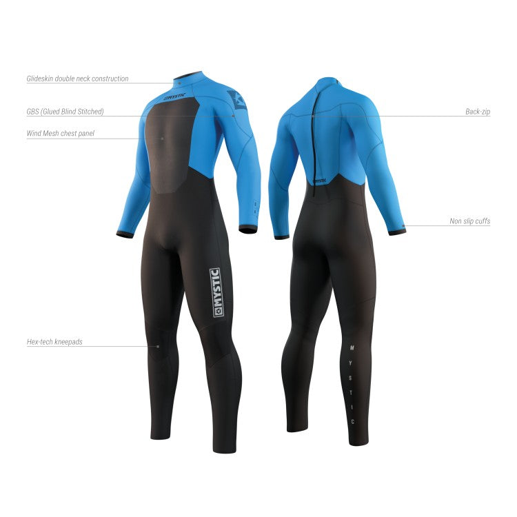 Mystic Star 3/2mm Back Zip Wetsuit