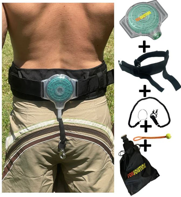 Waist Belt Reel Leash Combo Kit