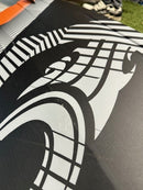 Used Cabrinha XCal 135cm x 41cm Kiteboard with Flex Bindings