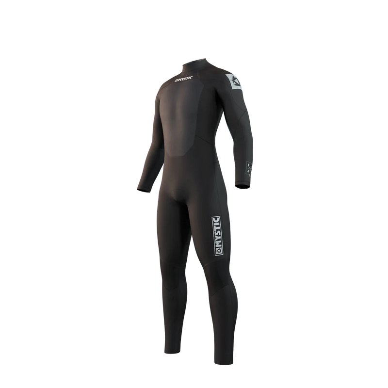 2022 Mystic Star Fullsuit 4/3 Bzip - Black