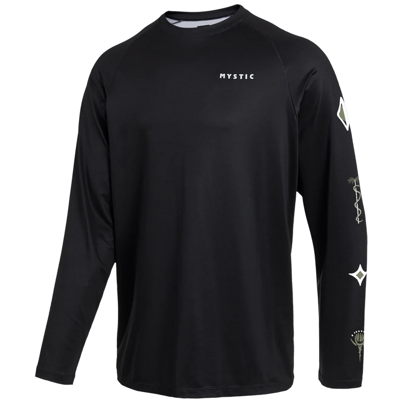 2022 Mystic Bolt Long-Sleeved Rashvest - Black