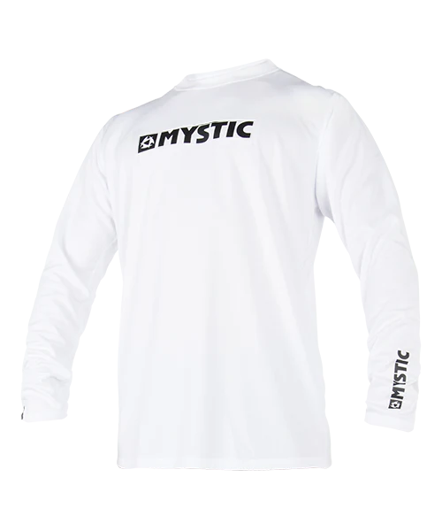 2022 Mystic Star Long-Sleeved Rashvest - White