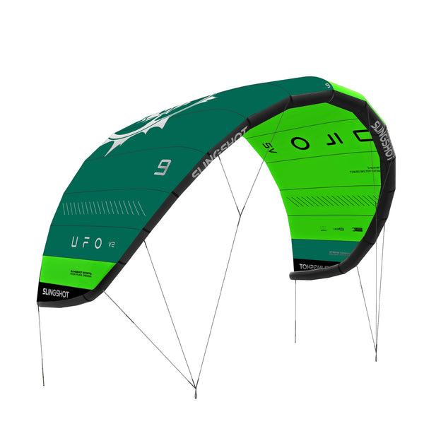 2023 Slingshot UFO V2 Kite Foiling Kite - Green