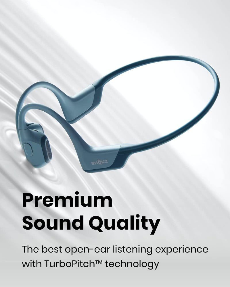 Shokz Open Run Pro- Waterproof & Bluetooth Bone-Conducting Headphones
