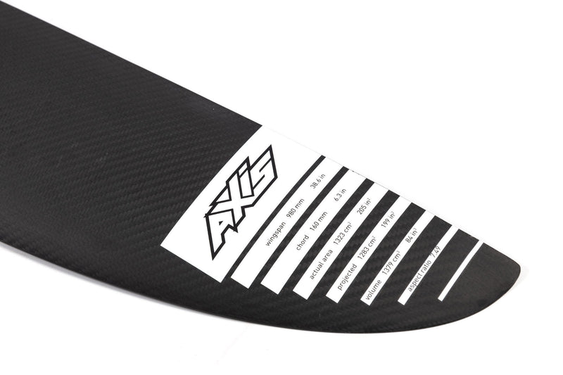 Axis Foils 980mm HPS Carbon Front Wing Only