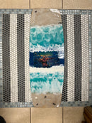 Custom One Off Kiteboard Epoxy Resin Artwork 3' x 1' Piece