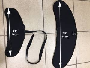 Neoprene High Aspect Hydrofoil Wing Covers