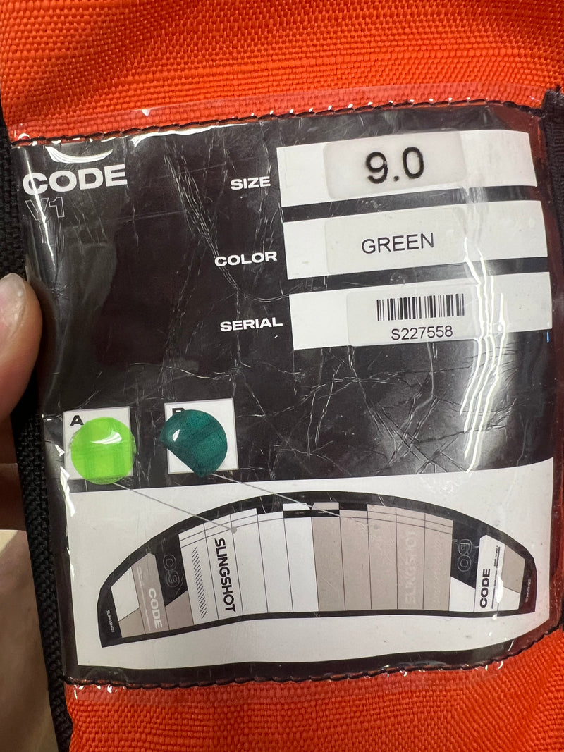 Used Slingshot Code 9m Green