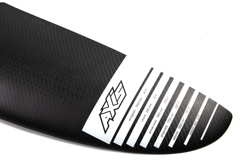 Axis Foils 1060mm BSC Carbon Front Wing Only