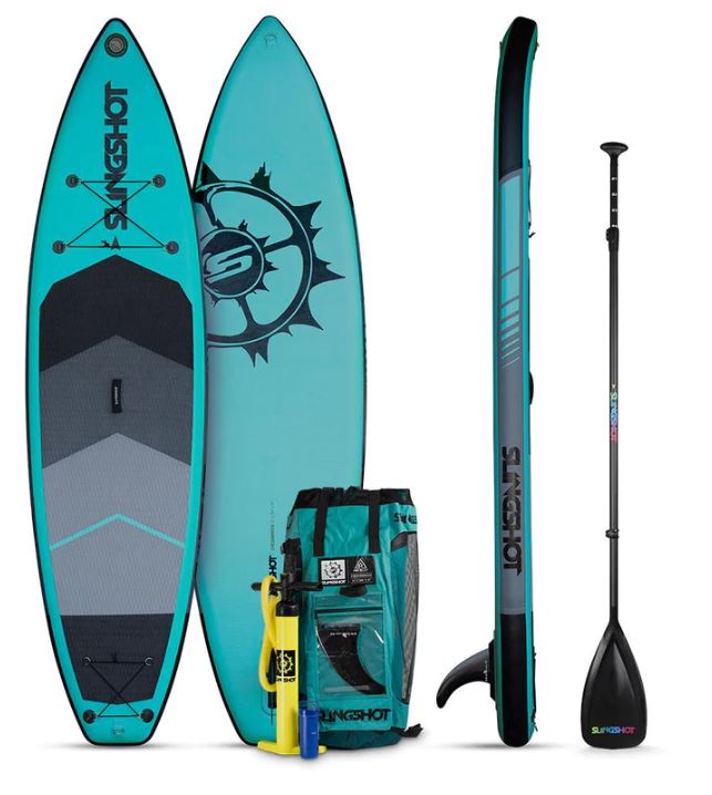 Slingshot Air Tech Crossbreed Inflatable SUP board Aqua