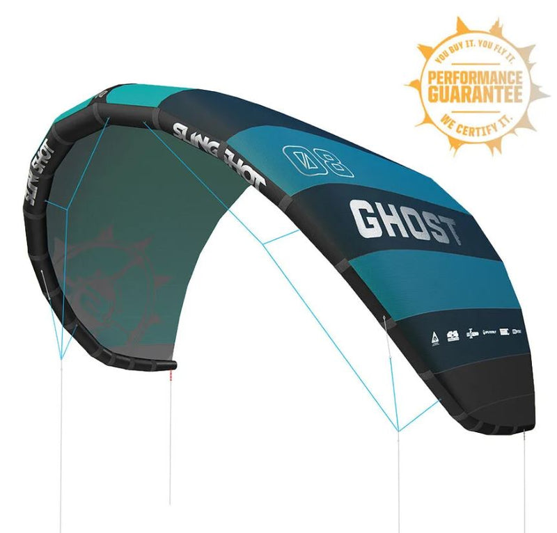 Slingshot Ghost Kite V1 One-Strut Kiteboarding Kite
