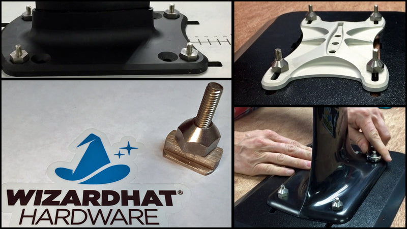 Wizardhat Hydrofoil Hardware Set
